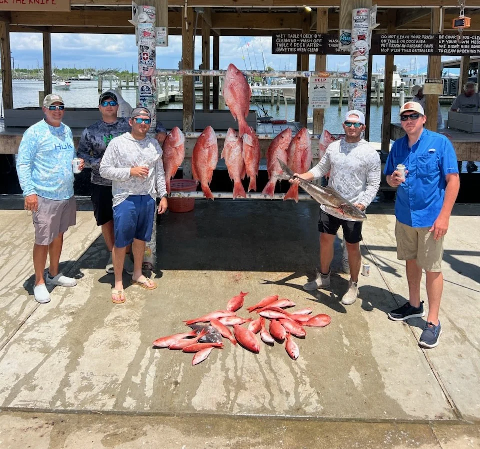 Fishing in Venice, Louisiana