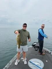 Fishing in Belle River, Canada
