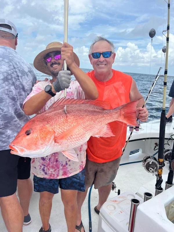 Red Snapper fishing in Orange Beach, Alabama