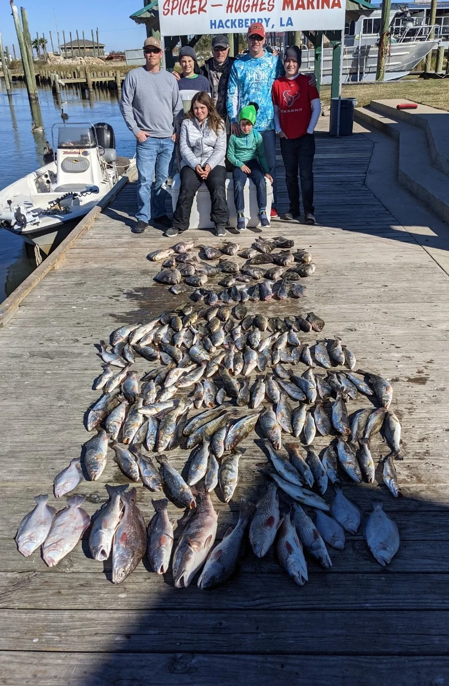 Speckled Trout Fishing in Sulphur, Louisiana