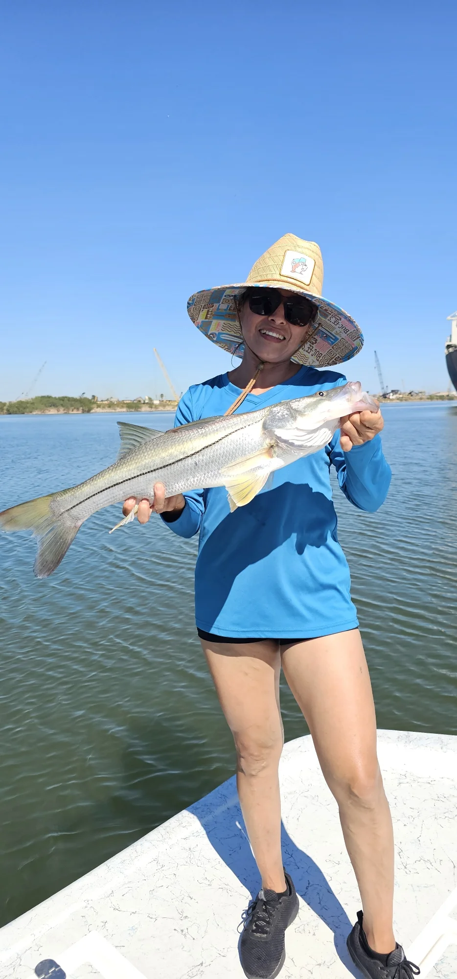 Fishing in Port Isabel, Texas