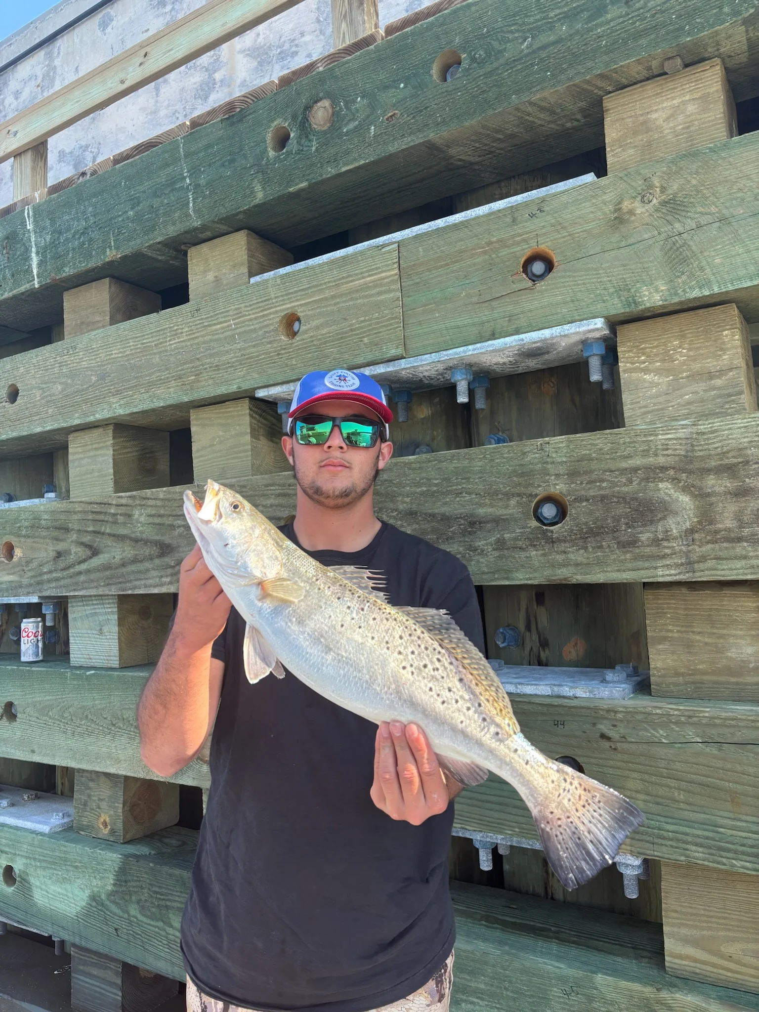 Fishing in Cedar Point, North Carolina