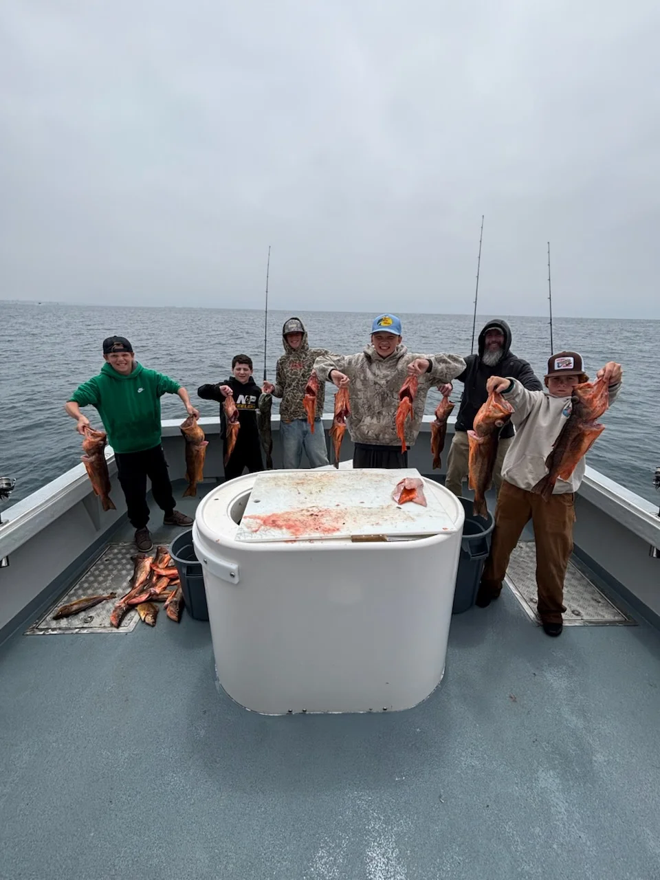 Fishing in Marina del Rey, California