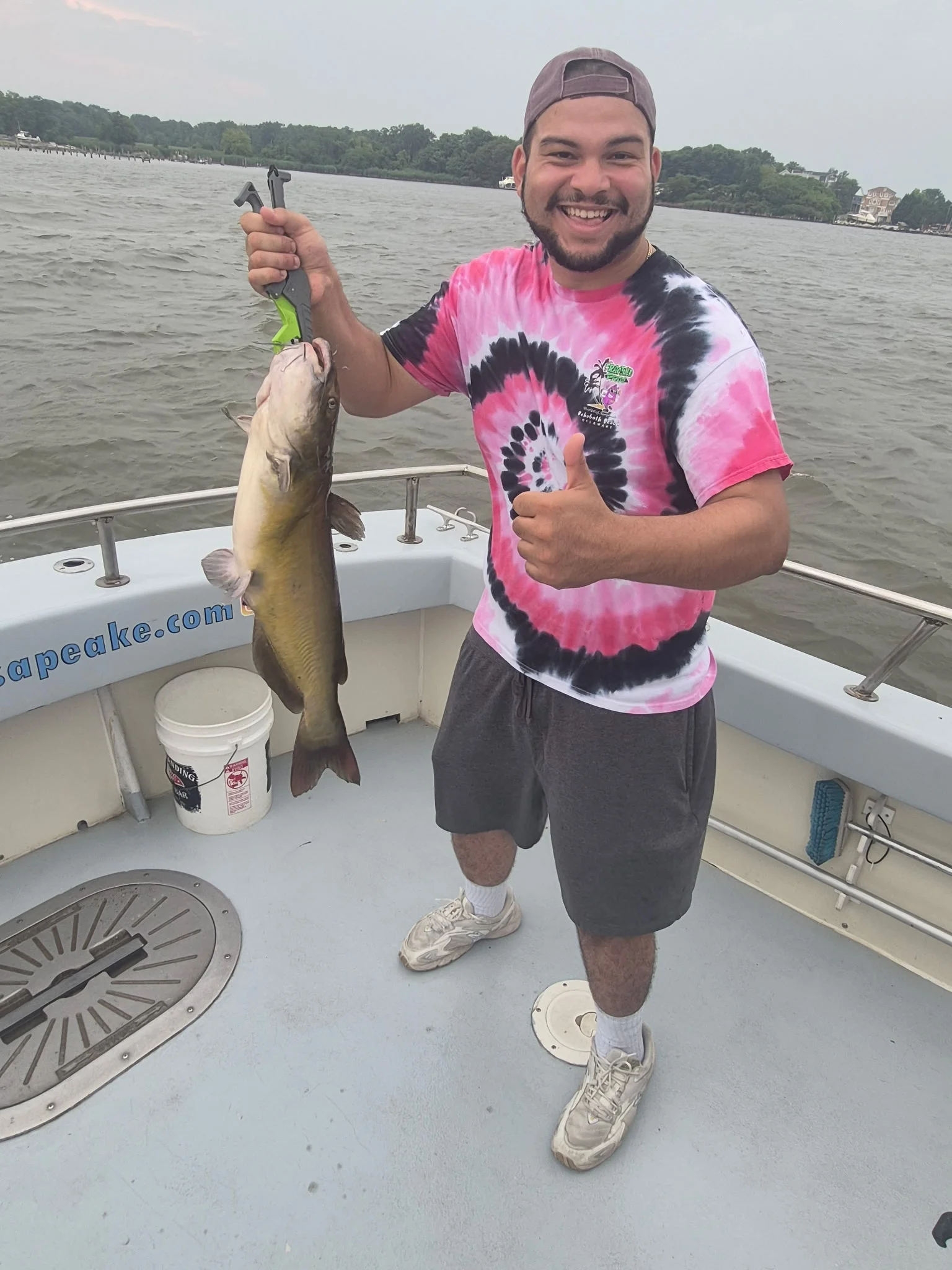 Fishing in Sparrows Point, Maryland
