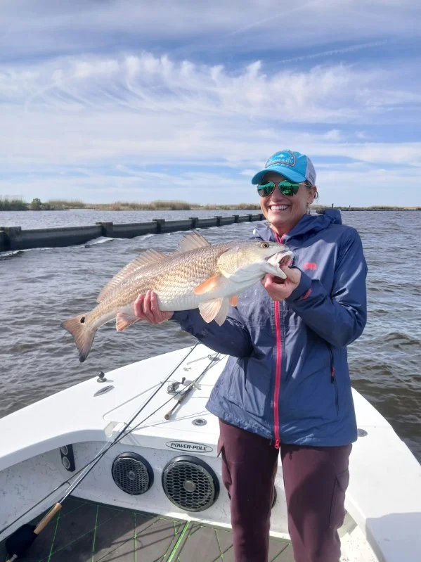 Fishing in Lafitte, Louisiana
