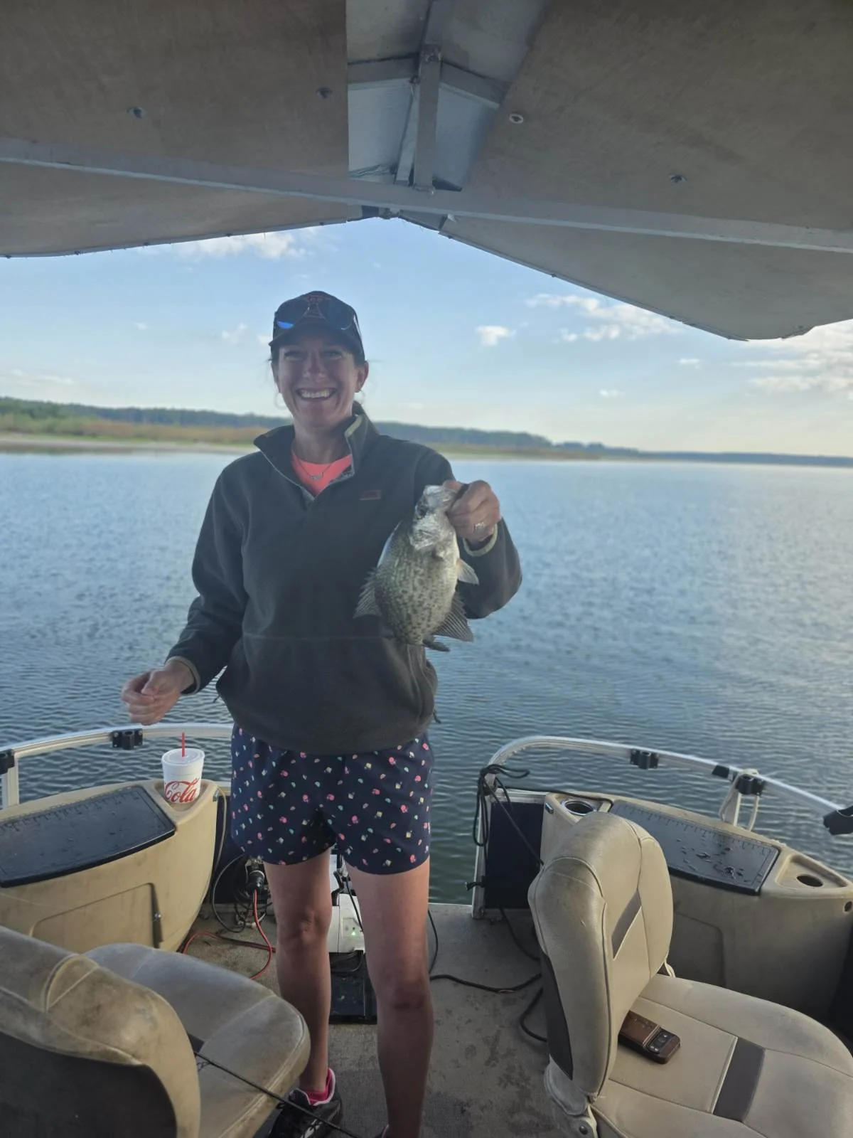 Fishing in Zavalla, Texas