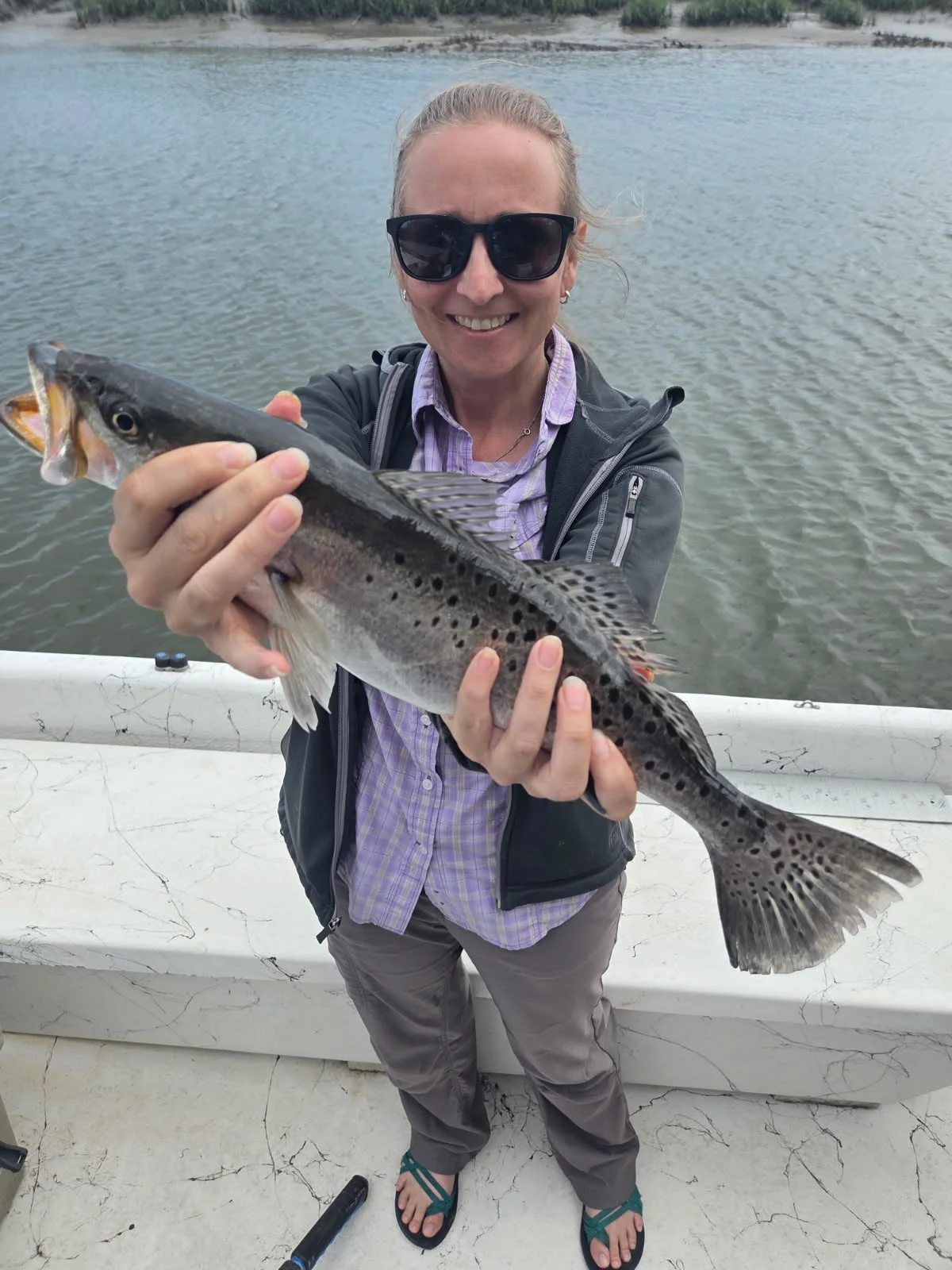 Fishing in Darien, Georgia
