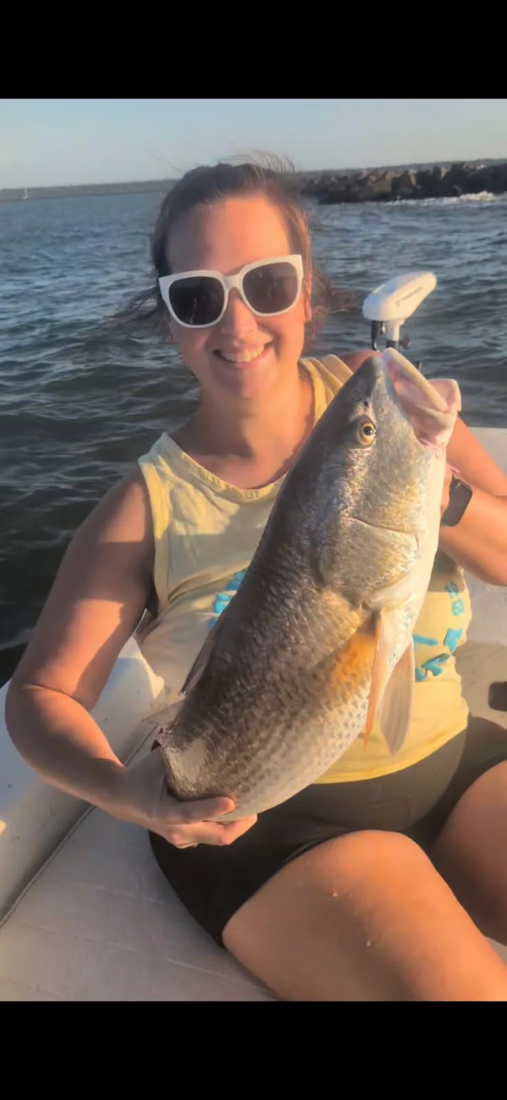 Fishing in Little River, South Carolina