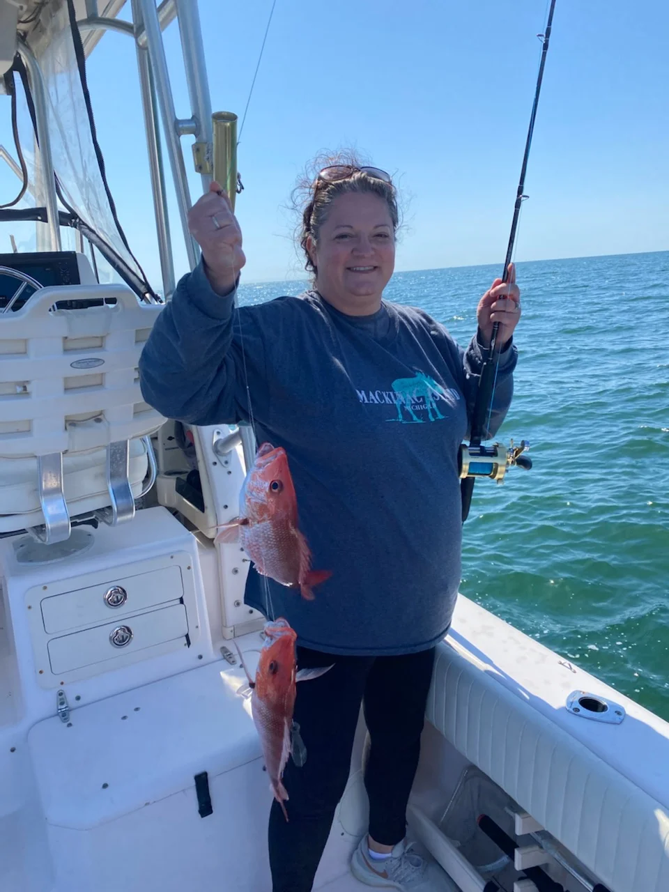 Red Snapper fishing in Gulf Shores, Alabama