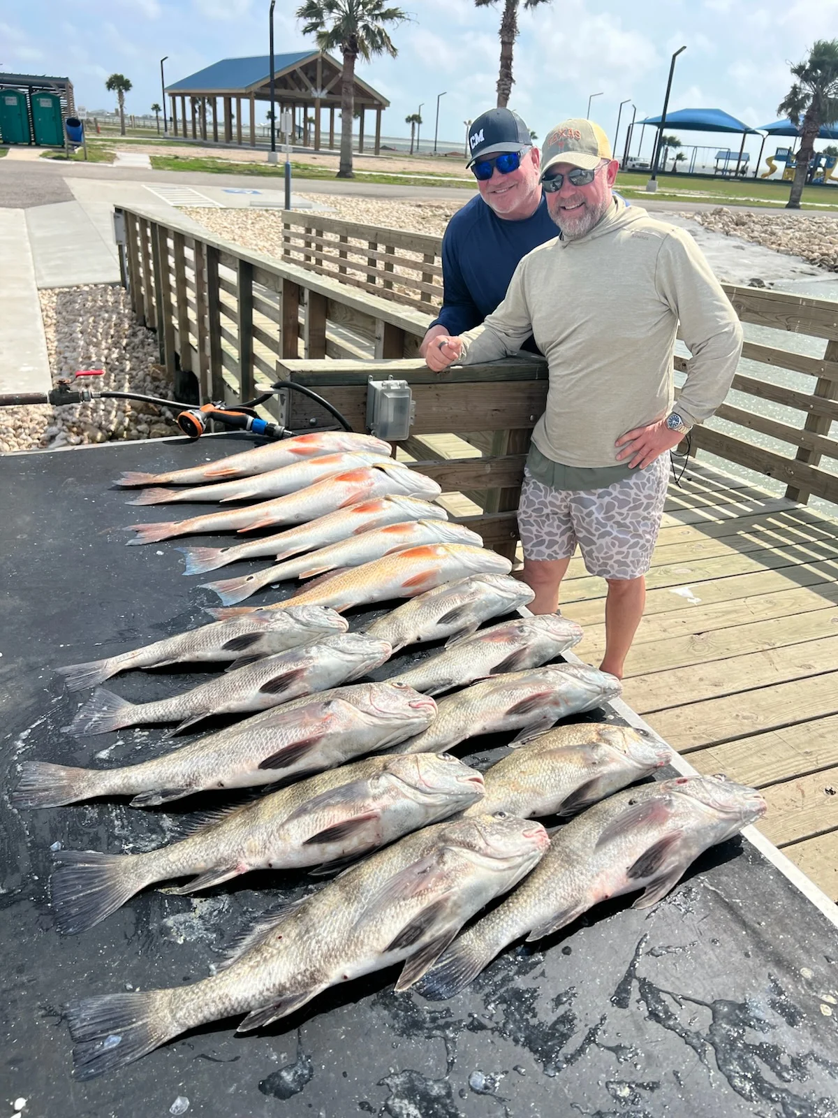 Fishing in Rockport, Texas