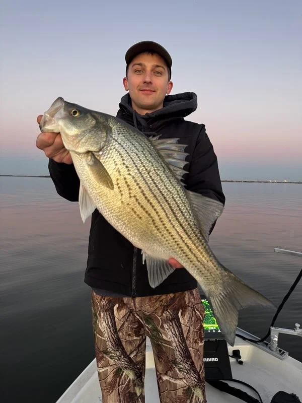 Fishing in Little Elm, Texas