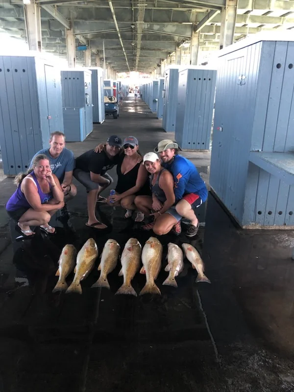 Fishing in Galveston, Texas