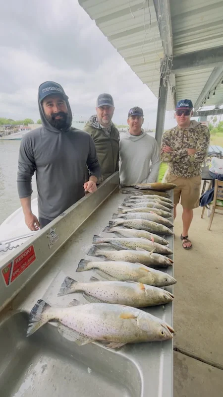 Fishing in San Leon, Texas