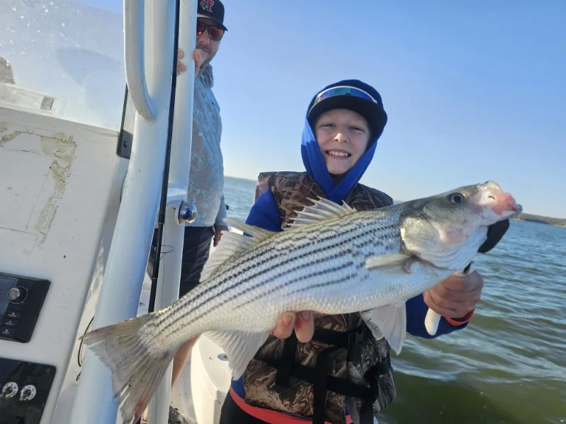 Fishing in Kingston, Oklahoma