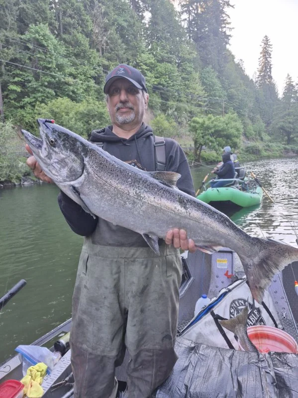 Fishing in Kalama, Washington