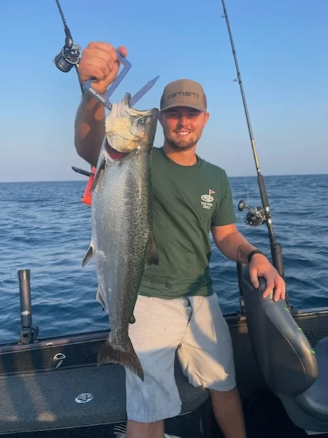 Fishing in Holland, Michigan