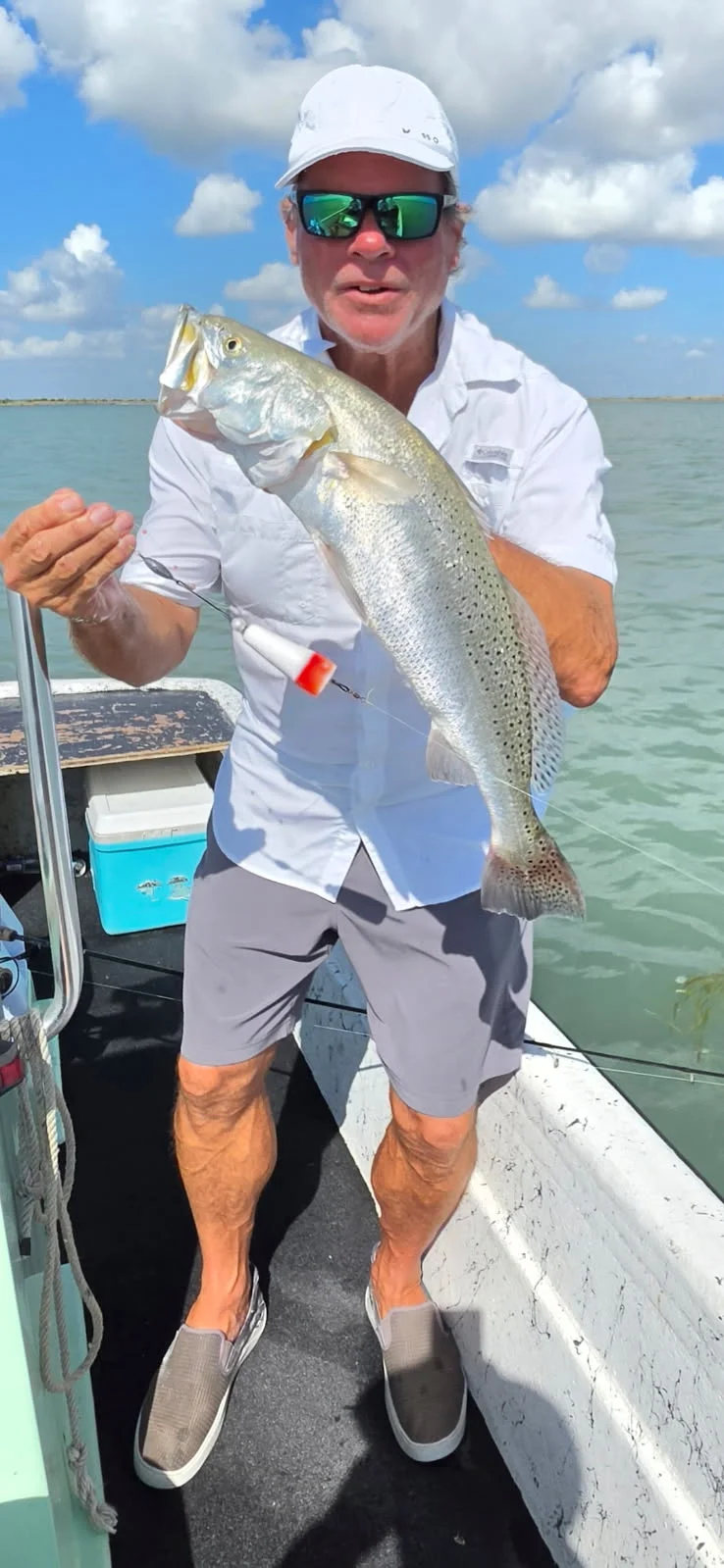 Fishing in Port Isabel, Texas