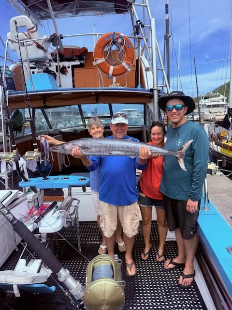 Fishing in Kapaʻa, Hawaii