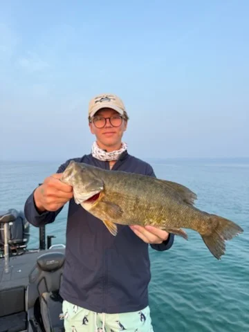 Fishing in Traverse City, Michigan