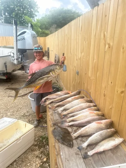 Fishing in San Leon, Texas