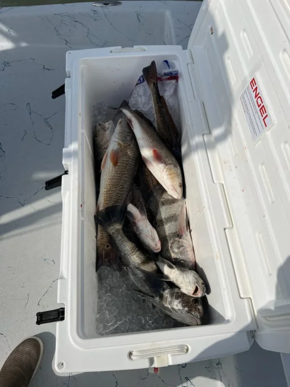 Fishing in Port O'Connor, Texas