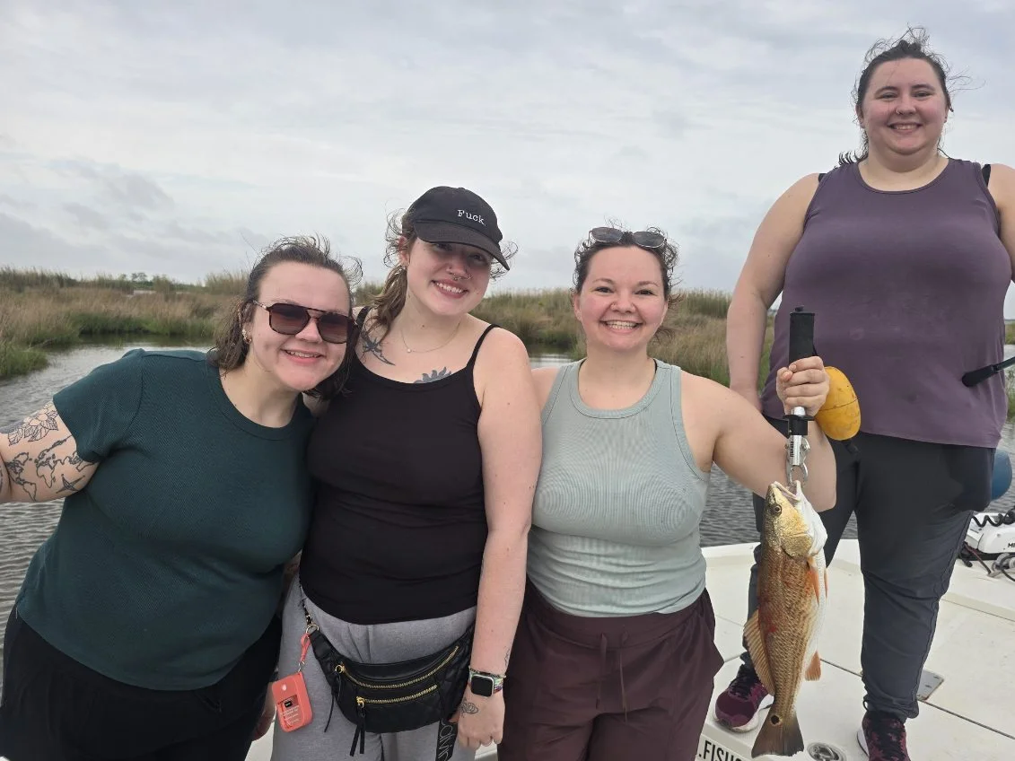 Fishing in Lafitte, Louisiana