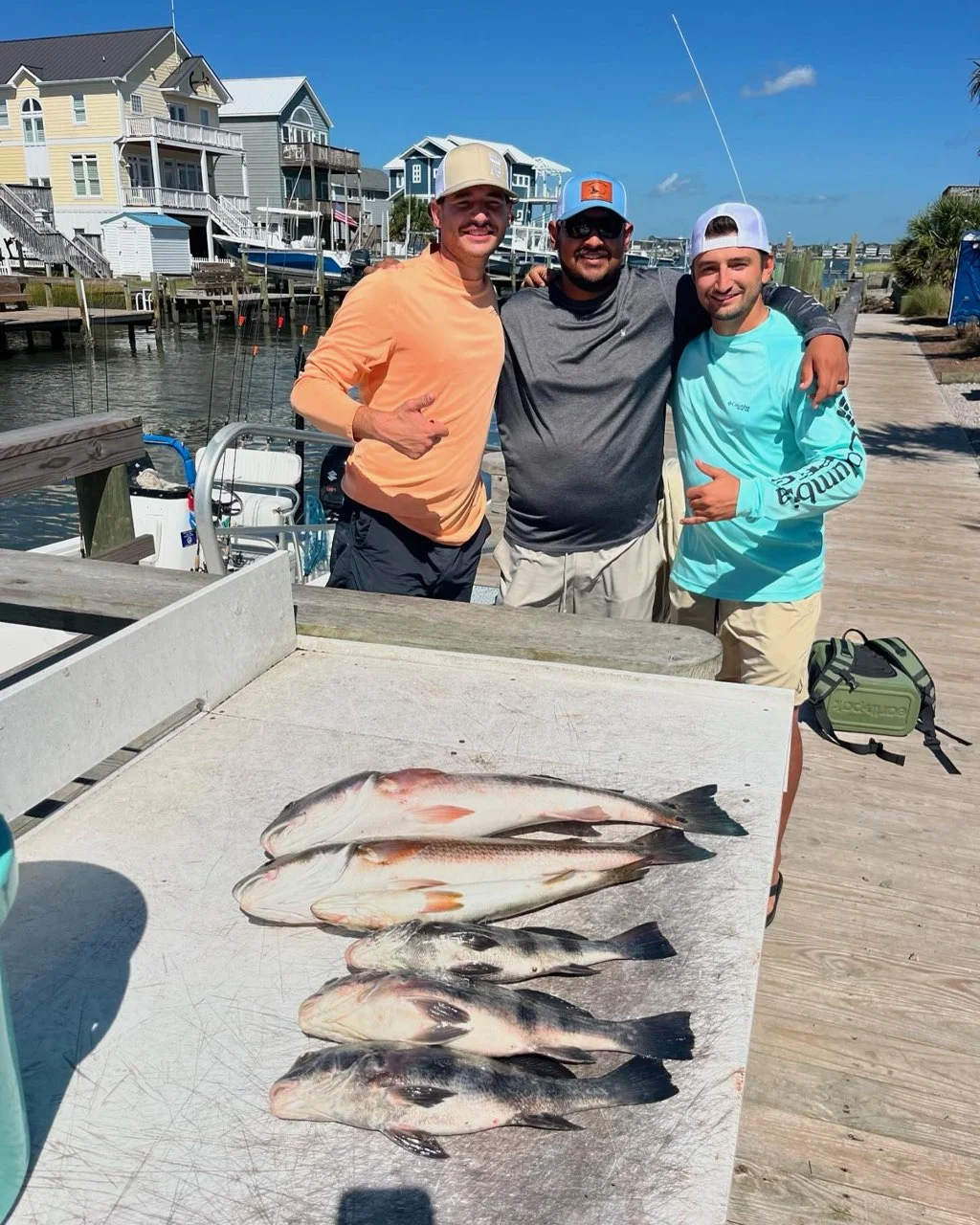 Fishing in Beaufort, North Carolina