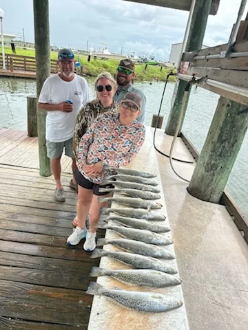 Fishing in Rockport, Texas