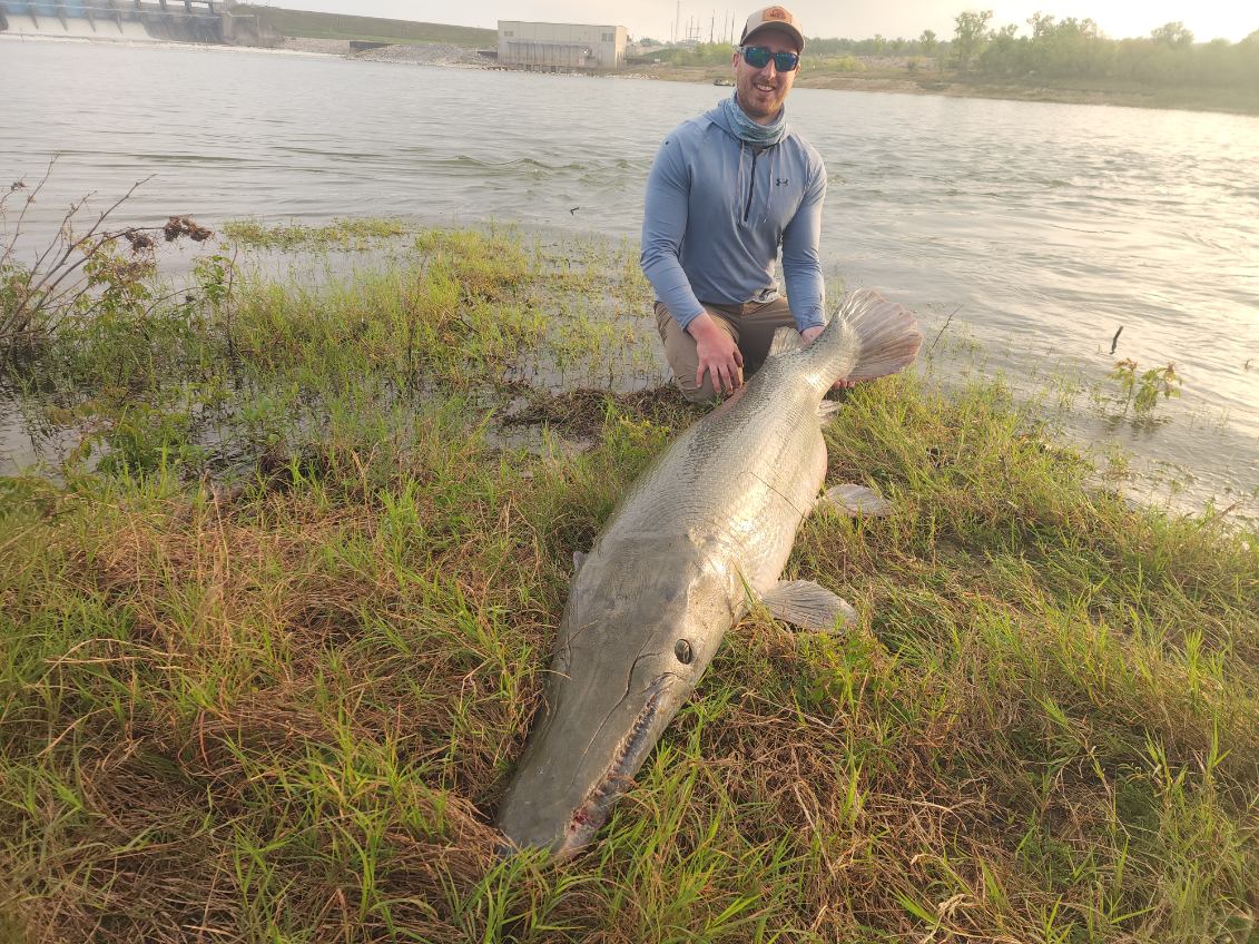 Fishing in Coldspring, Texas