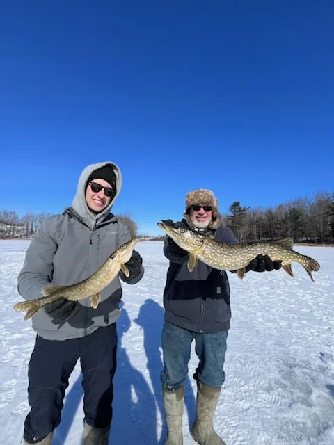 Fishing in Stanwood, Michigan