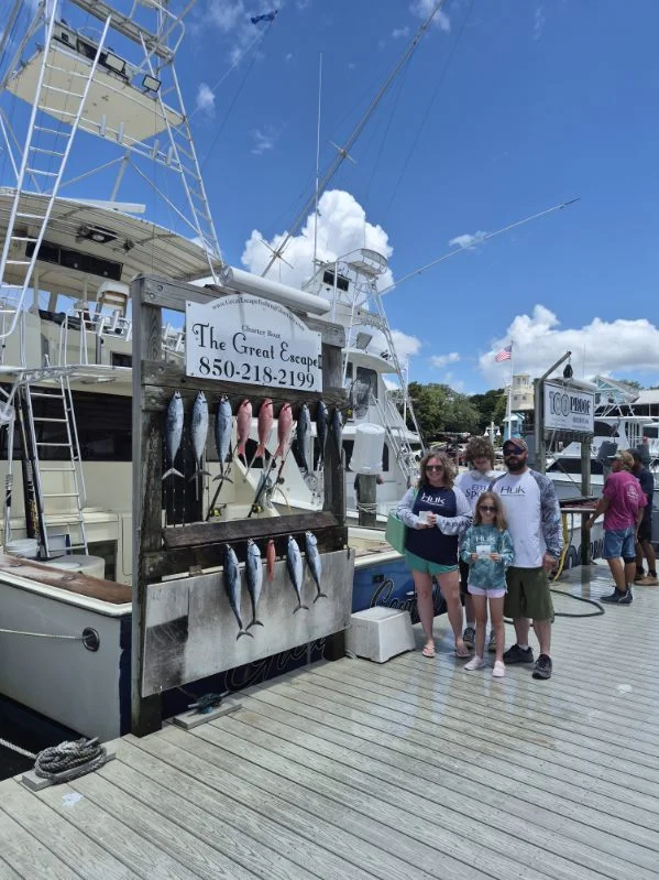 Fishing in Destin, Florida