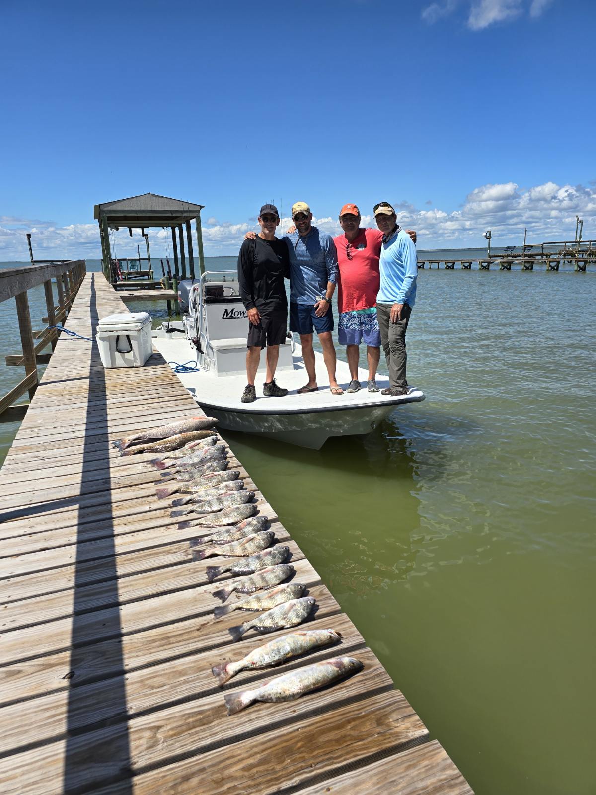 Fishing in Rockport, Texas
