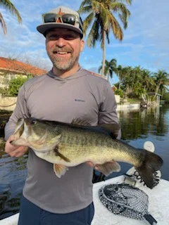 Largemouth Bass Fishing in West Palm Beach, Florida