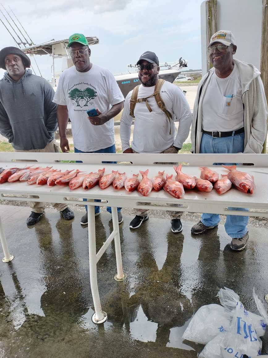 Black Seabass, Triggerfish, Vermillion Snapper Fishing in Jacksonville, Florida