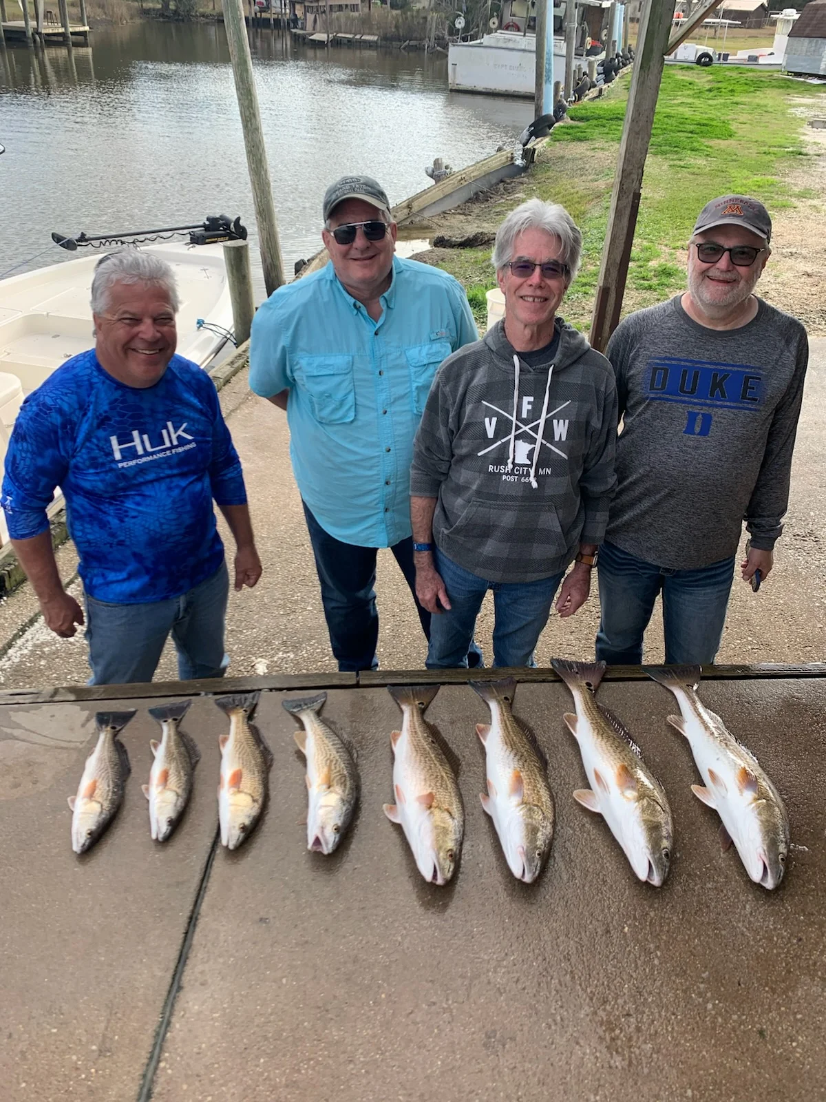 Fishing in Bon Secour, Alabama