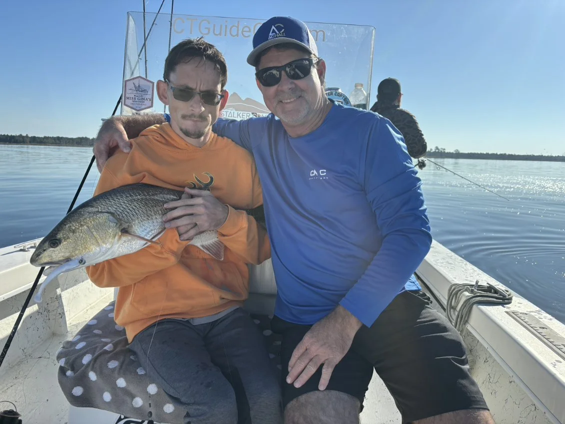 Fishing in Harkers Island, North Carolina