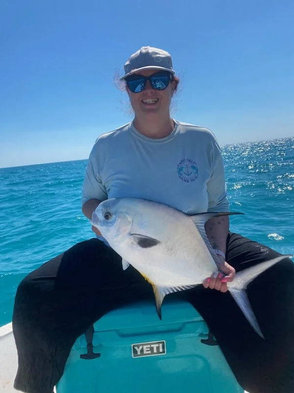 Permit Fishing in Key Largo, Florida