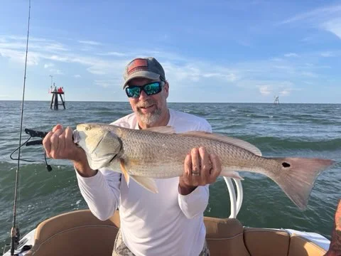 Fishing in Murrells Inlet, South Carolina