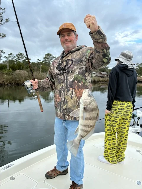 Fishing in Bon Secour, Alabama