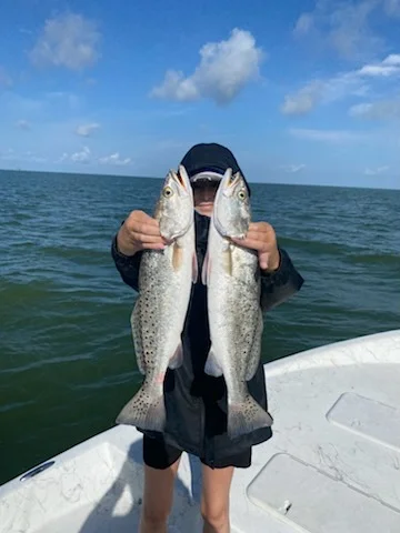 Fishing in Rockport, Texas