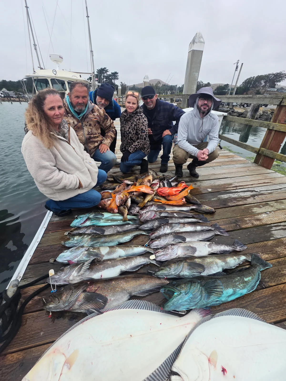 Fishing in Bodega Bay, California