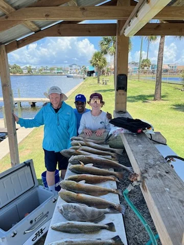 Fishing in Galveston, Texas