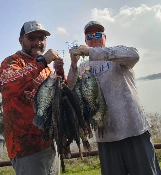 Crappie Fishing in Etoile, Texas