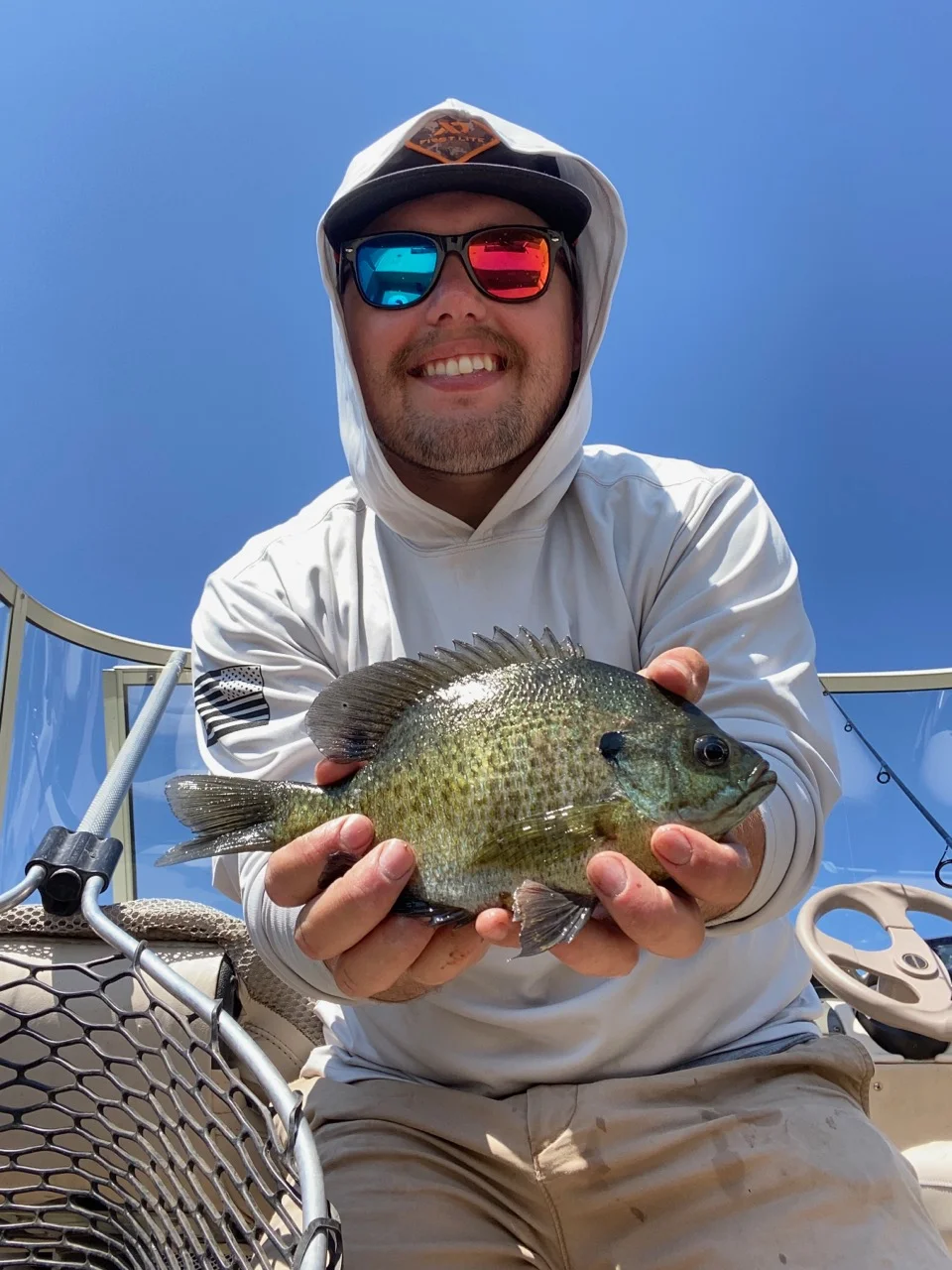Crappie fishing in Hubbard, Iowa