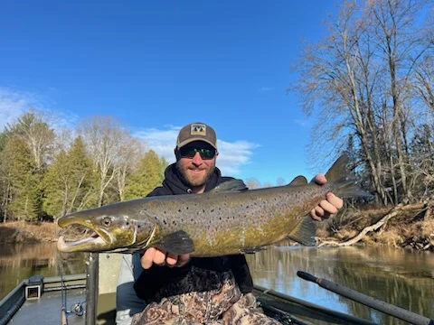 Fishing in Stanwood, Michigan