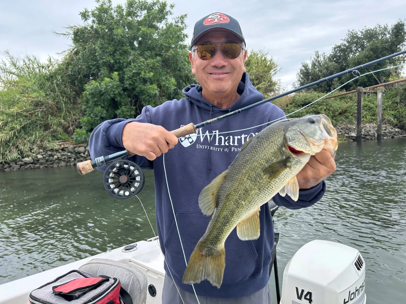 Fishing in Stockton, California