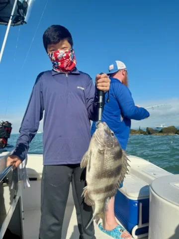 Fishing in Galveston, Texas