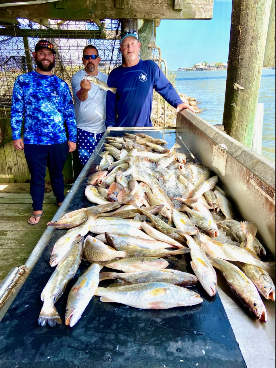 Speckled Trout / Spotted Seatrout Fishing in Surfside Beach, Texas