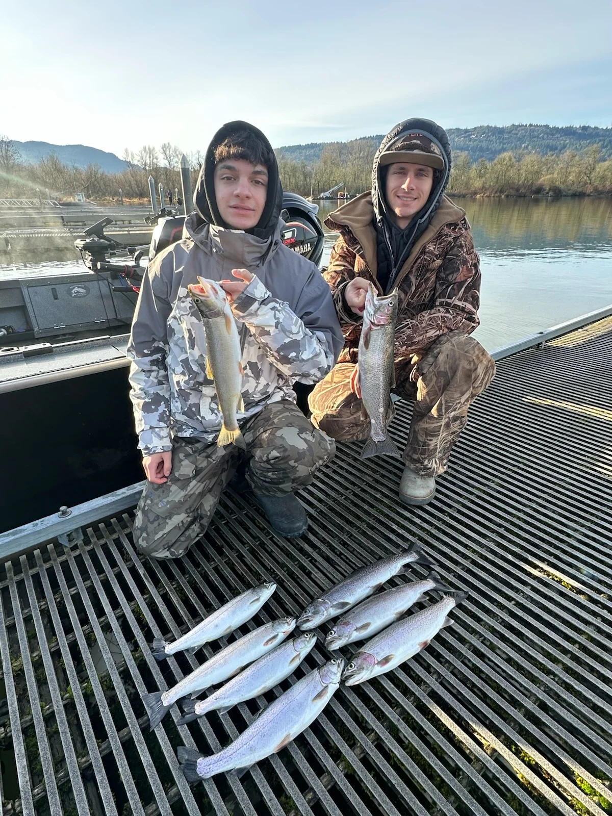 Fishing in Lake Stevens, Washington