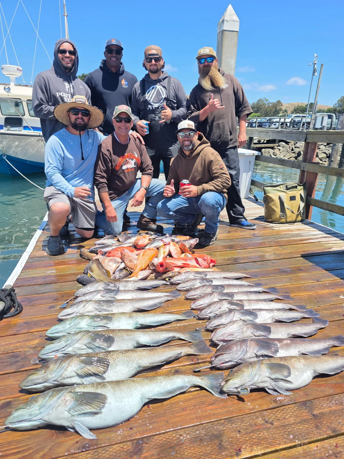 Fishing in Bodega Bay, California